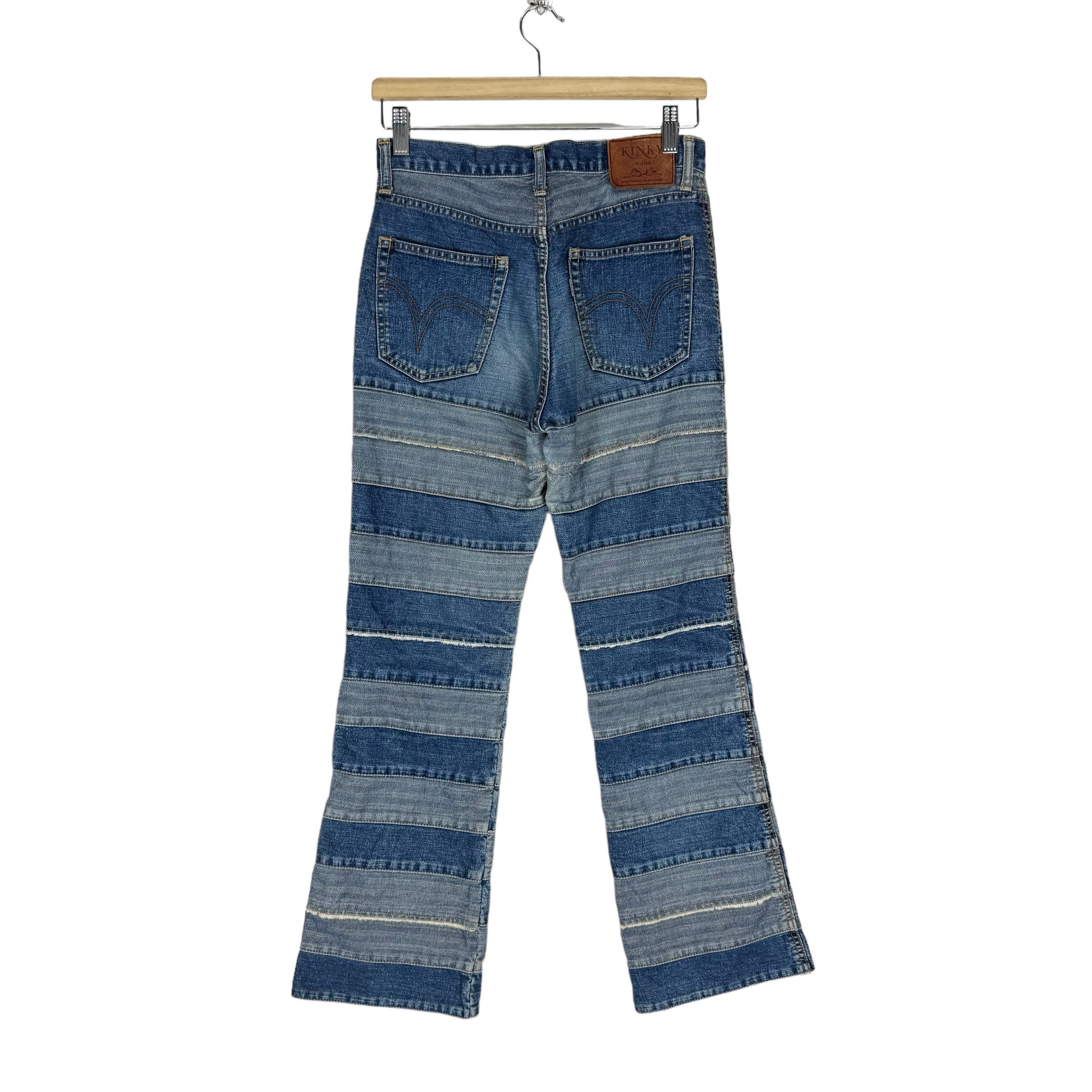 Vintage 90s Hysteric Glamour Kinky Patchwork Hagi Denim Vintage 90s Hysteric Glamour Kinky Patchwork Hagi Denim