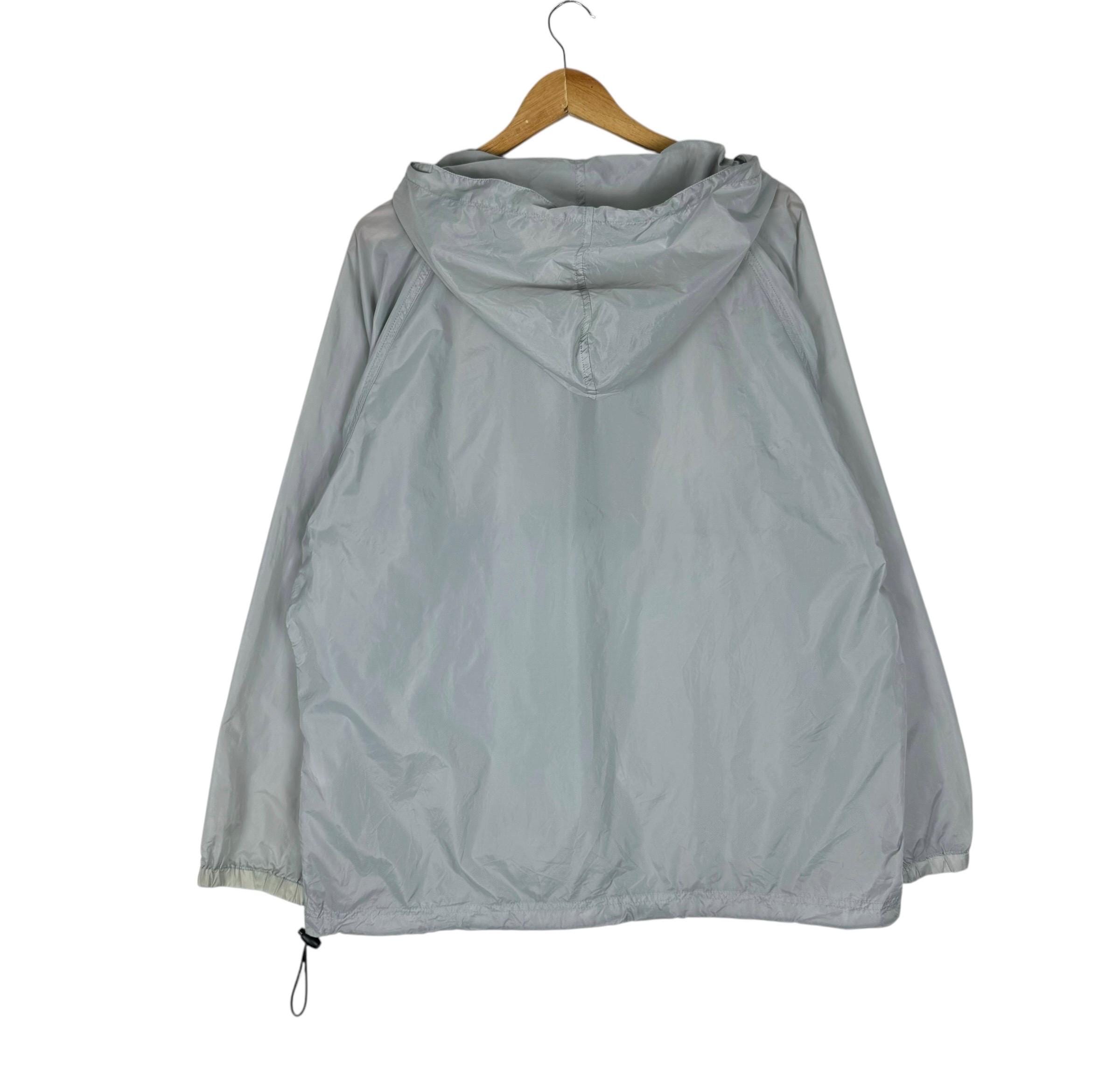 Vintage 90s Bitch Skateboard Hoodie Anorak Half Zip Light Jacket