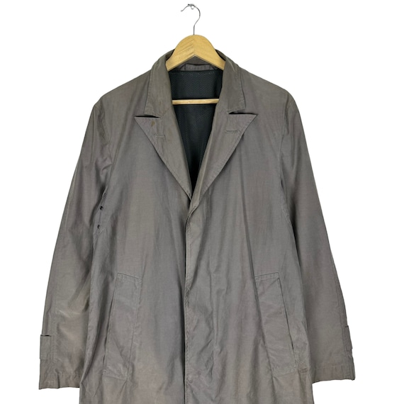 Margaret Howell Overcoat Button Long Trench Jacke… - image 2