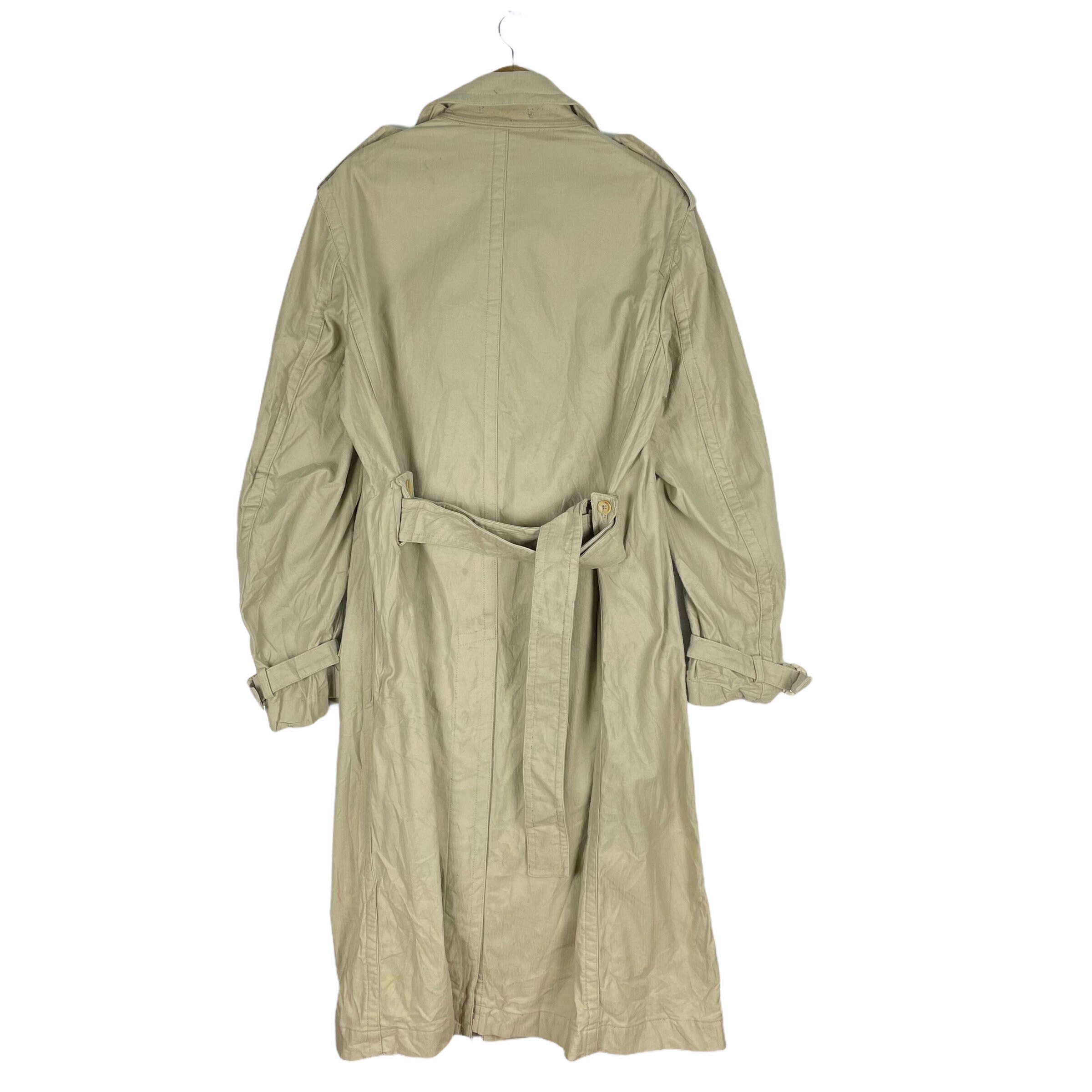 Yohji Yamamoto Long Cotton Parka Coat - Japanese Design (xlarge 