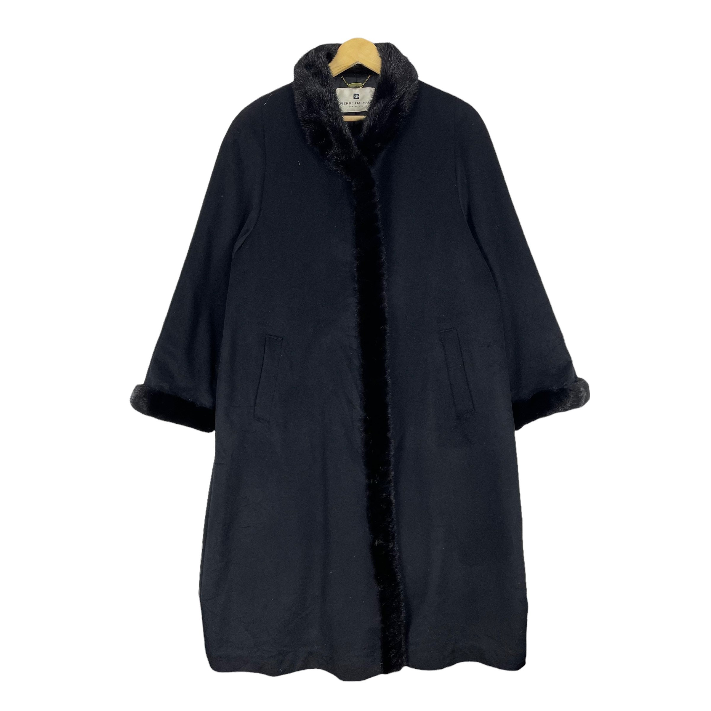 Balmain Fur Coat - Etsy