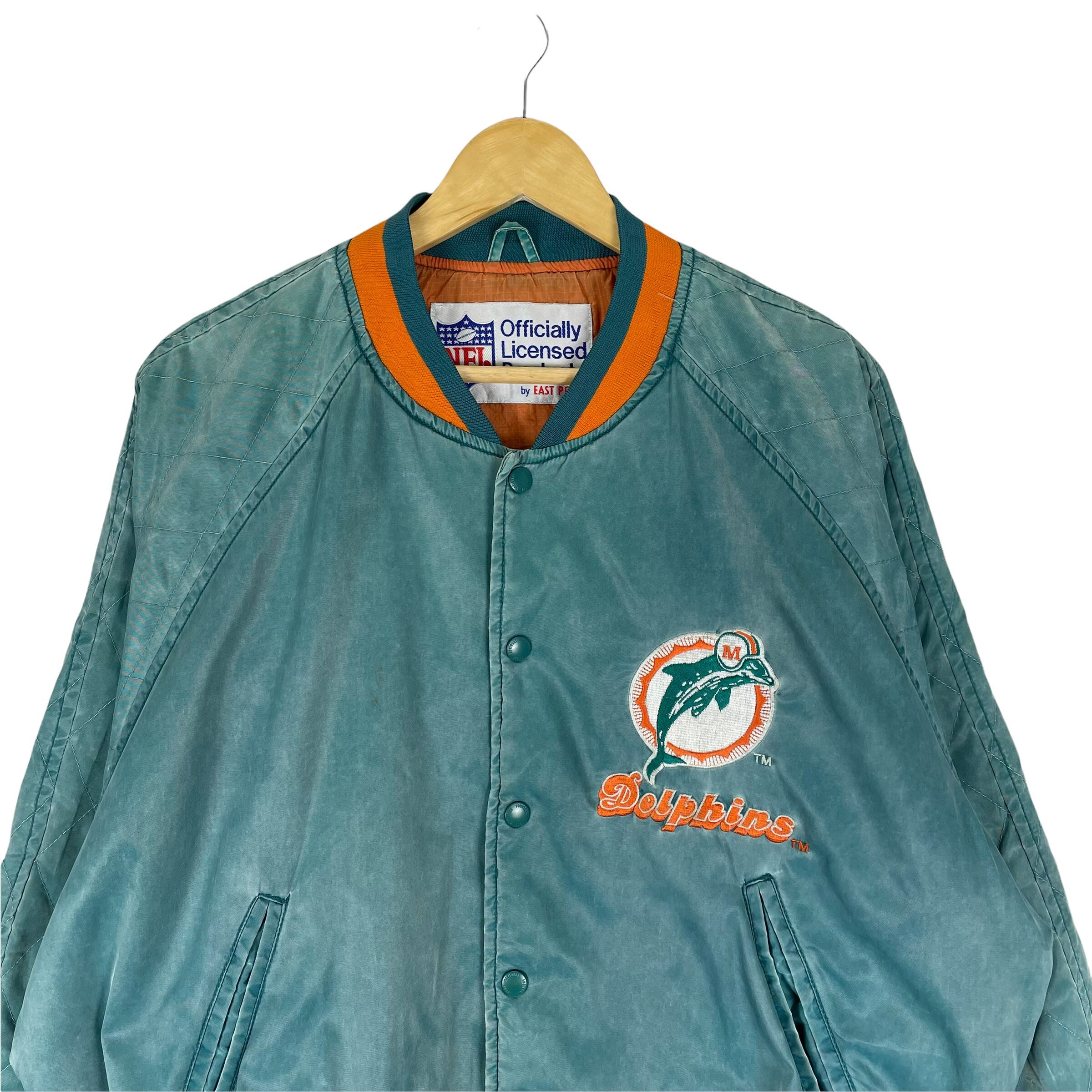 Vintage 90s Miami Dolphins NFL Football Champion Varsity Vintage 90s Miami Dolphins NFL Football Champion Varsity