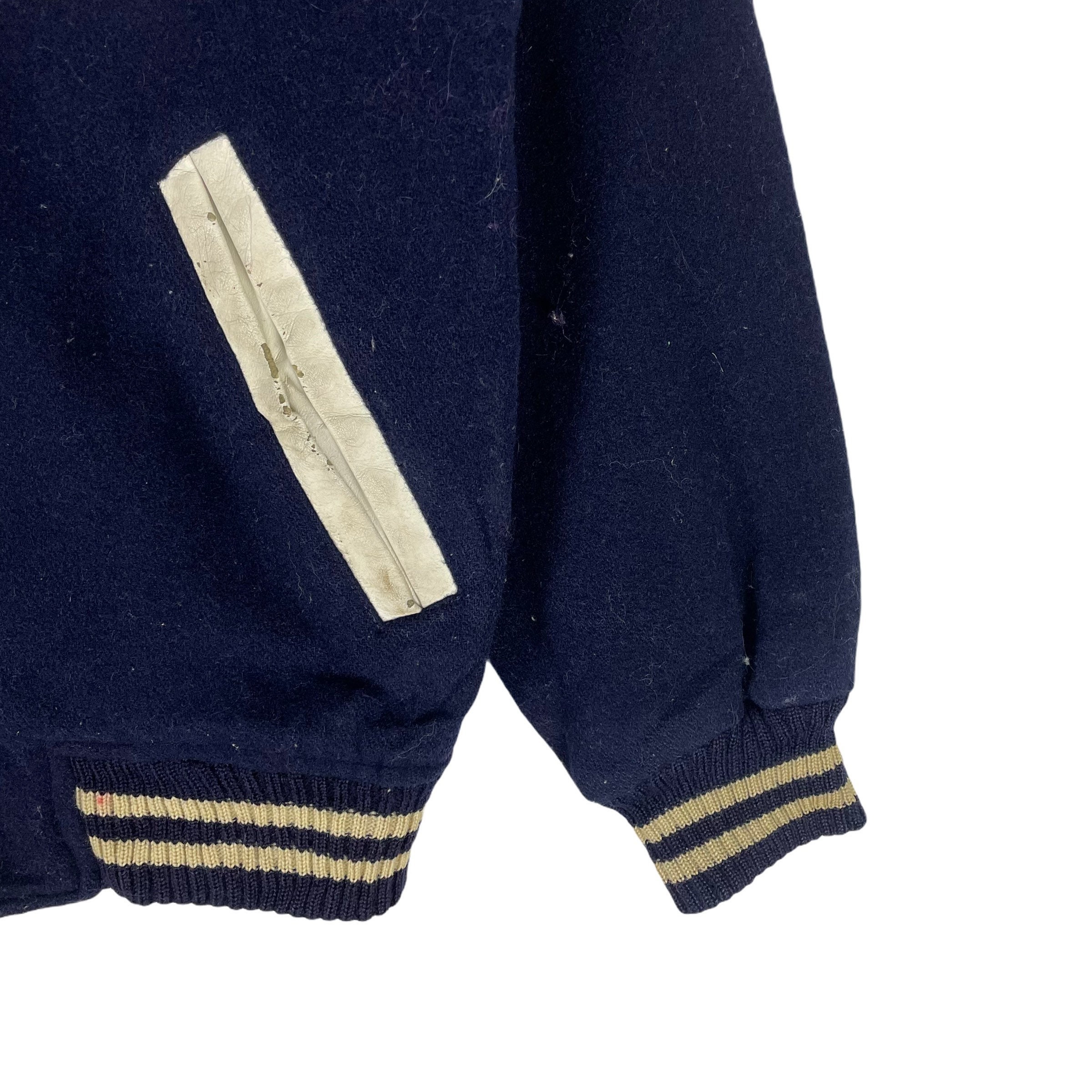Vintage 90s Harvard University Button Down Varsity Jacket