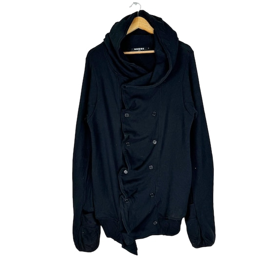 毎日身につけたい【YOHJI YAMAMOTO】Cat Face Pullover Hoodie CAT AND WOMAN
