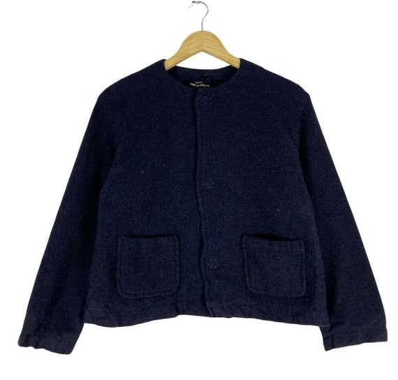 ジャケット・アウター tricot COMME des GARCONS Wool Blouson Comme Des Garcons Tricot Wool Acrylic Jacket - Etsy Canada