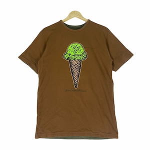 UNDERCOVER Autumn Winter 1999 Reversible Japanese Designer Brand Hot Dog Ice Cream Tshirt Jun Takahashi Tee
