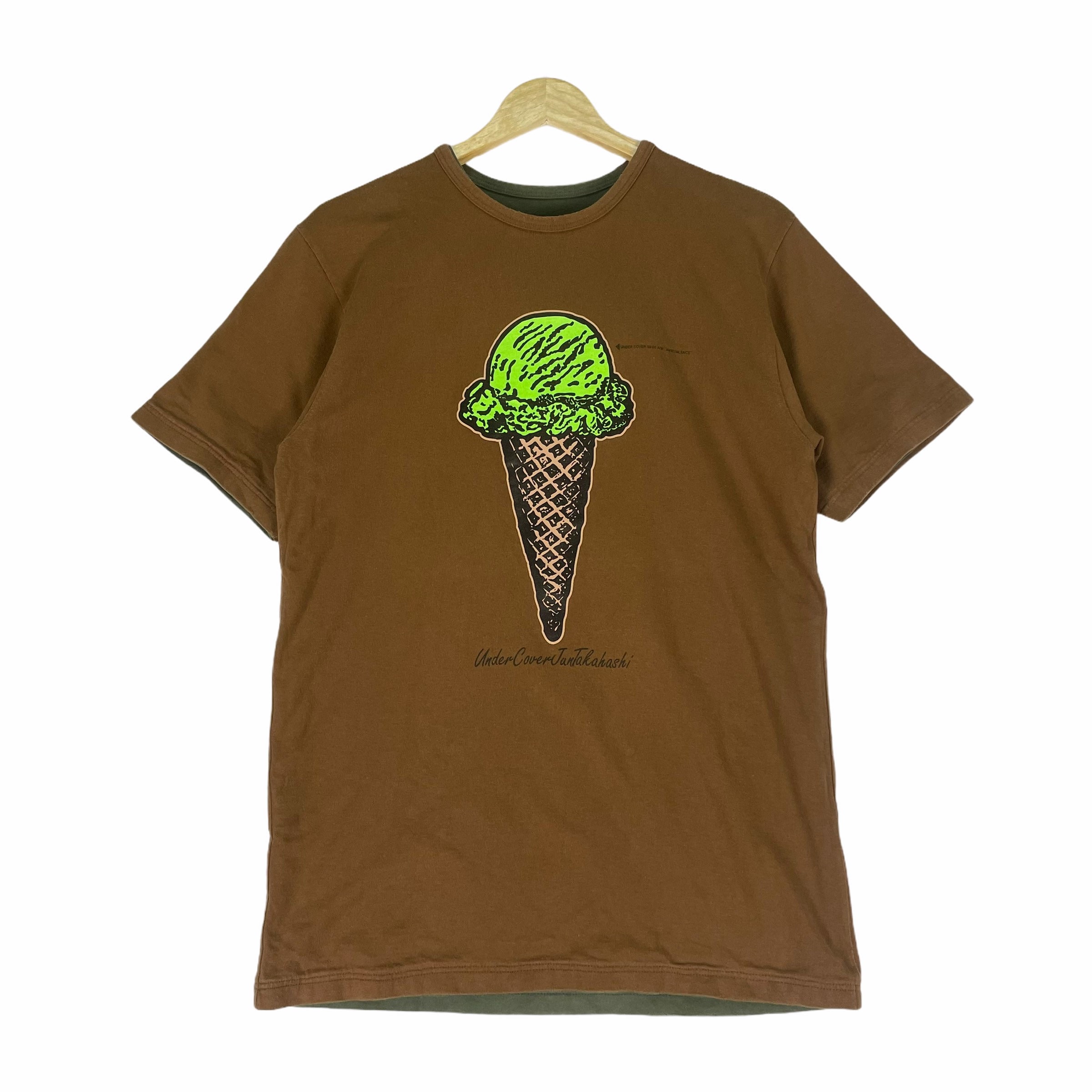 【レアカラー】Undercover television Tシャツ 2サイズ Undercover AW99 Reversible Ice Cream T-shirt - Jun Takahashi - Etsy