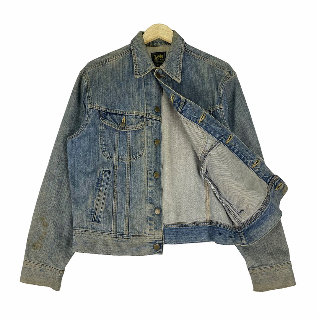 Vintage 90s Lee Riders Trucker Denim Jeans Jacket Workwear Vintage 90s Lee Riders Trucker Denim Jeans Jacket Workwear