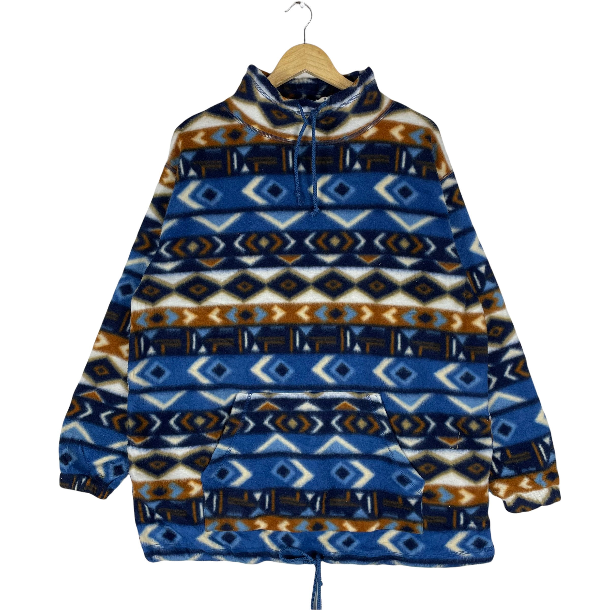 aztec fleece sweatshirt