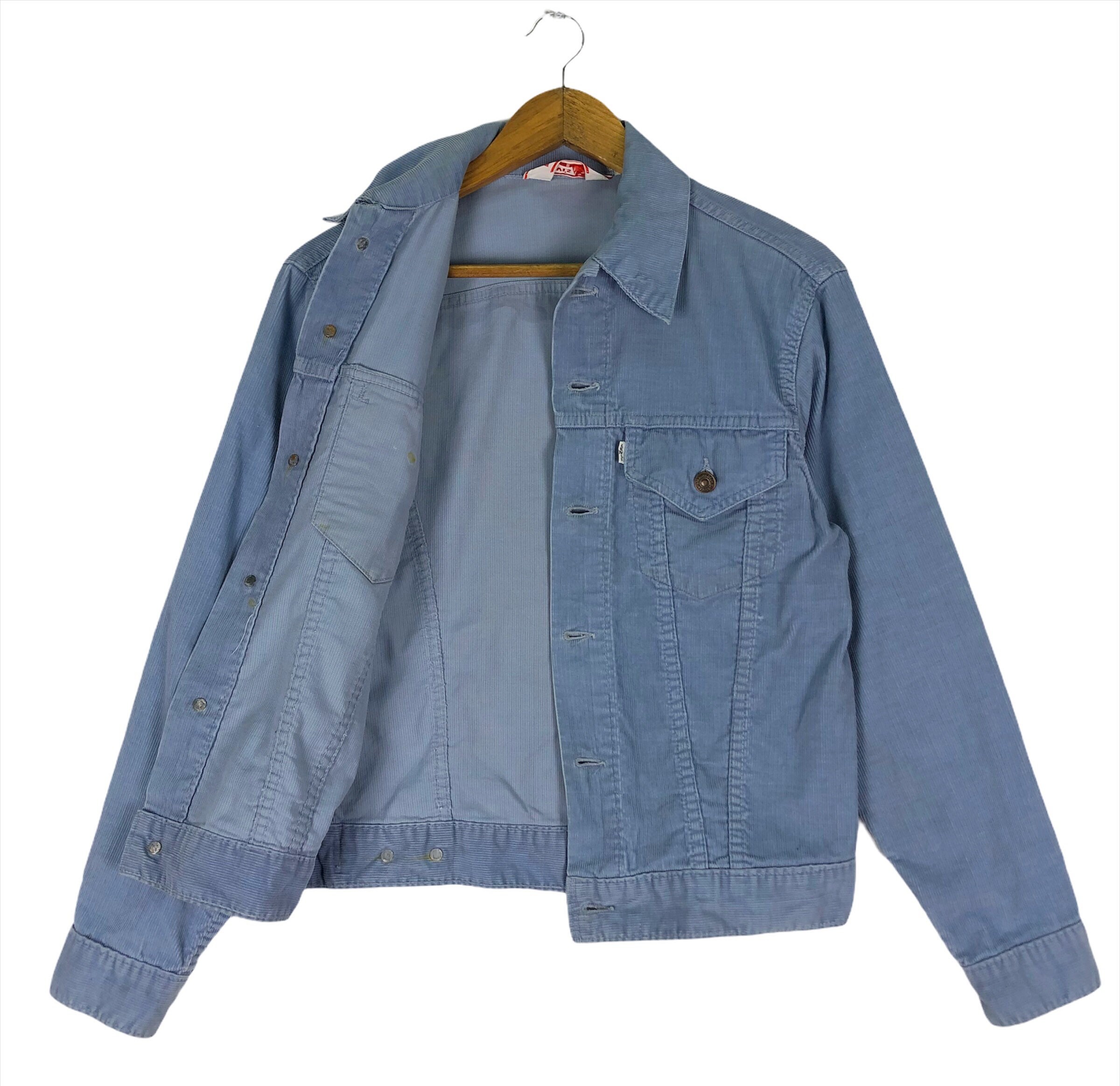 Vintage 70s LEVI'S Corduroy Trucker Jacket - Type 3 - Size 36 - Etsy