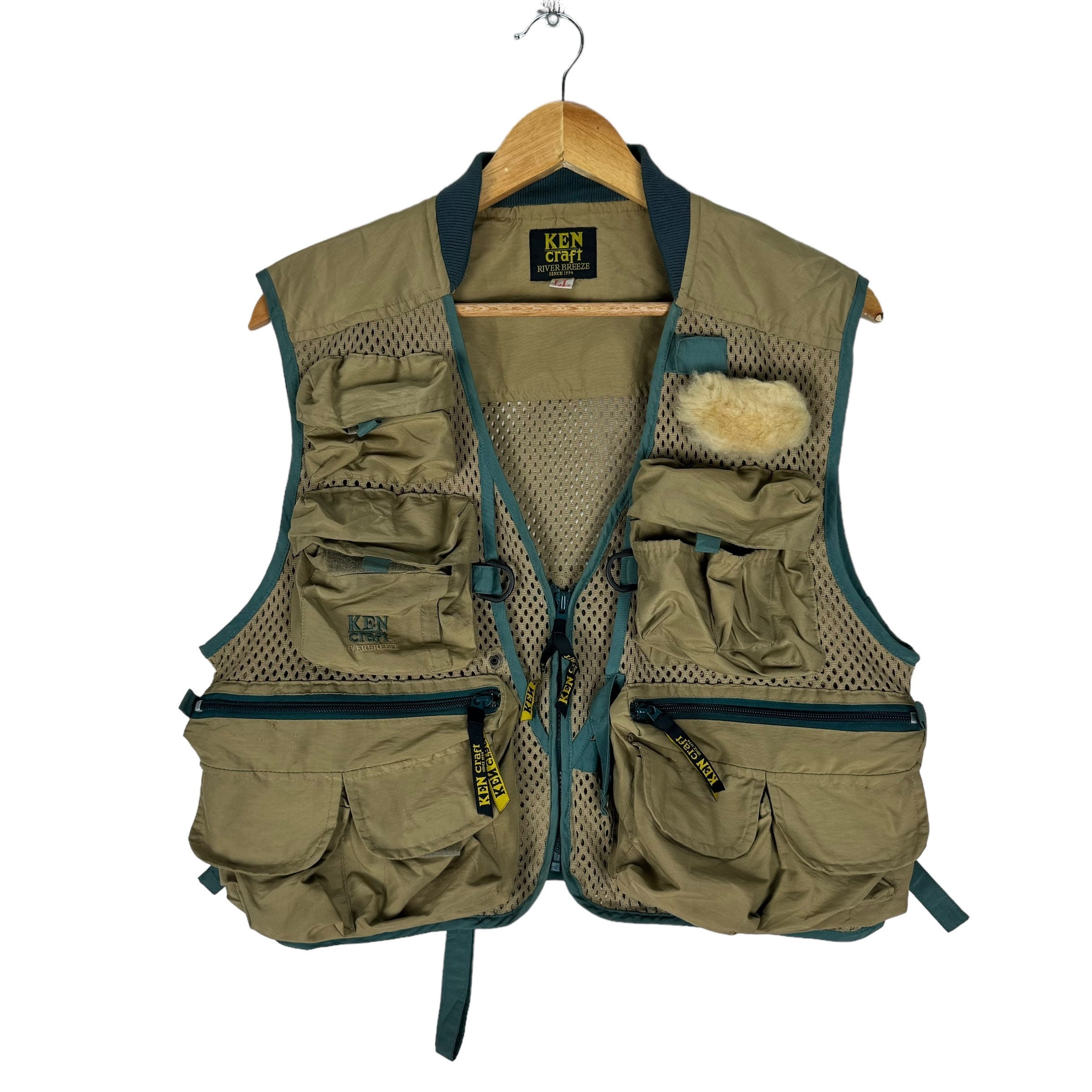 90s Fishing Vest - Etsy