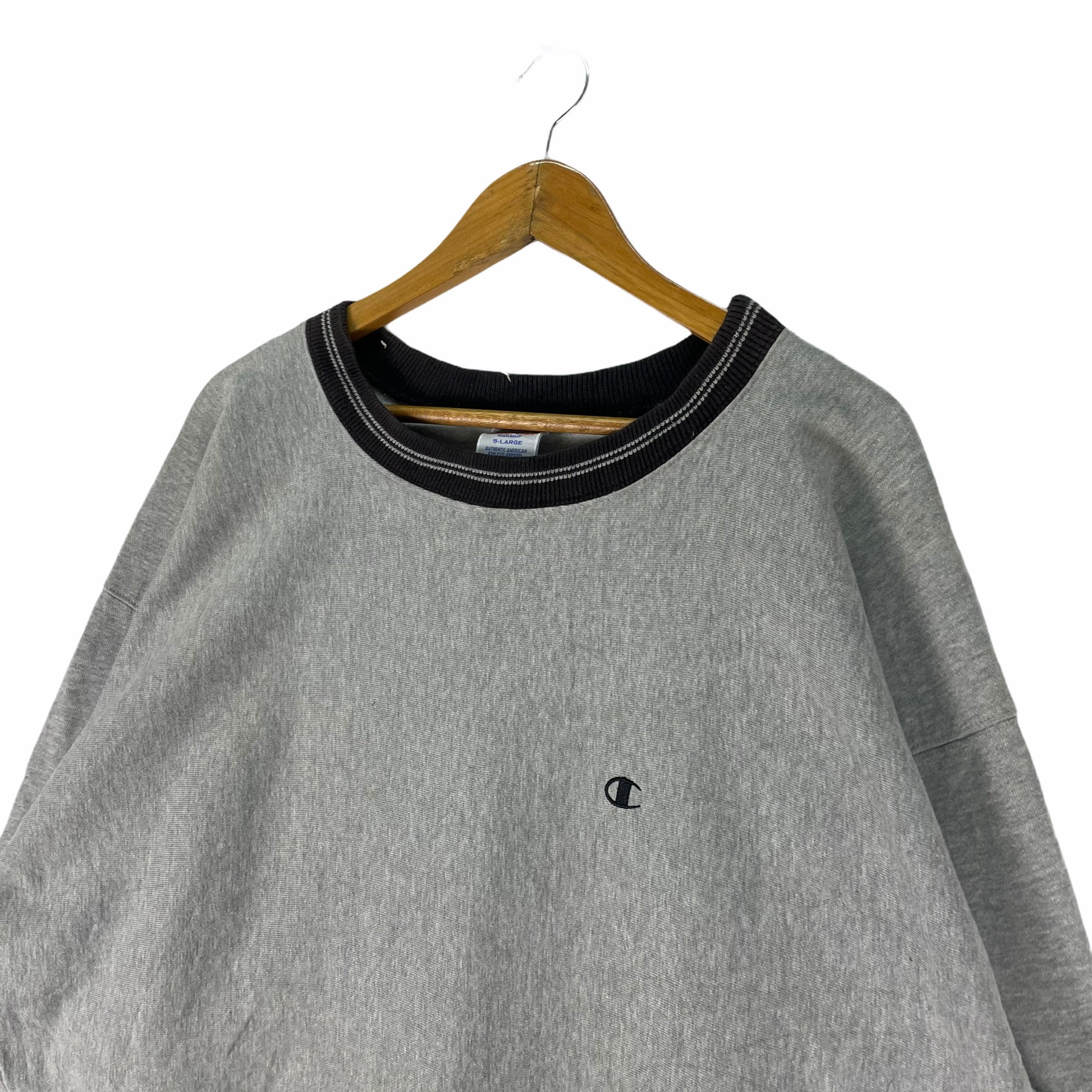 CHAMPION VINTAGE 90s NORTH RW CREWNECK GREY サイズXL s-l400.jpg