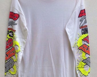 Vintage 90s AXO Sport Motocross Long Sleeve - Made in USA