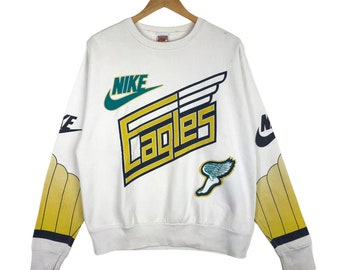 Vintage 80s/90s Nike Sweatshirts  NFL Philadelphia Eagles Sweater Size Medium