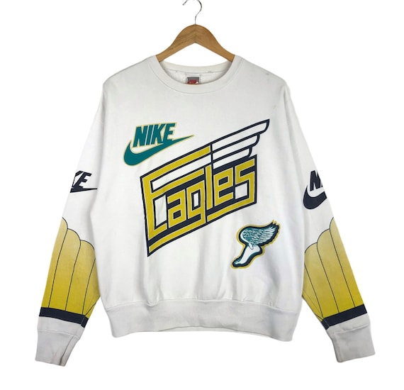 Vintage 80s/90s Nike Sudaderas NFL Eagles Suéter - México