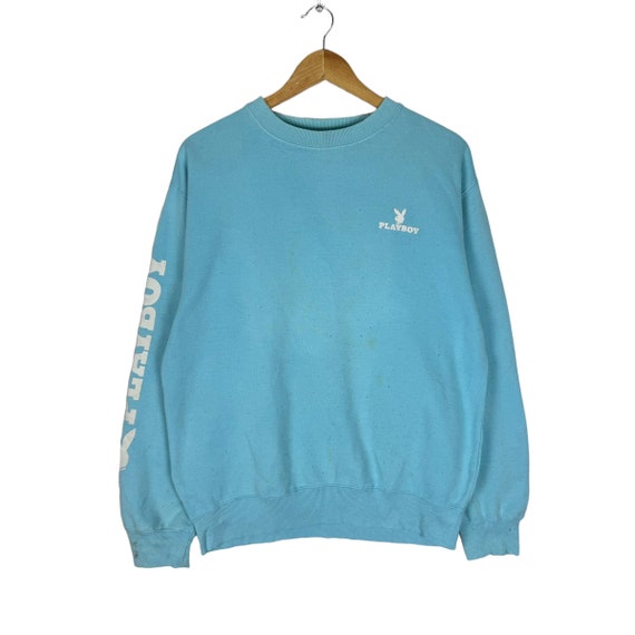 Playboy bunny sweatshirt blue sale