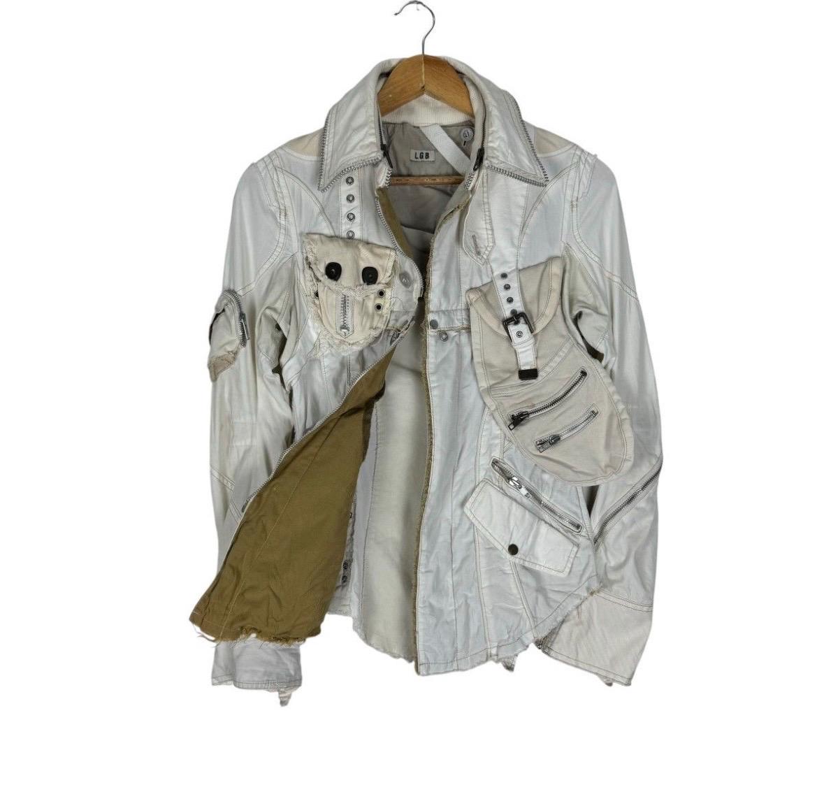 Vintage L.G.B Parachute Holster Jacket: Detachable Pockets