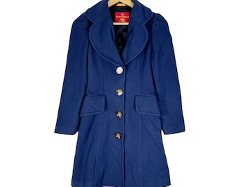 Vivienne Westwood for Virgin Atlantic Avant Garde Red Wool Long