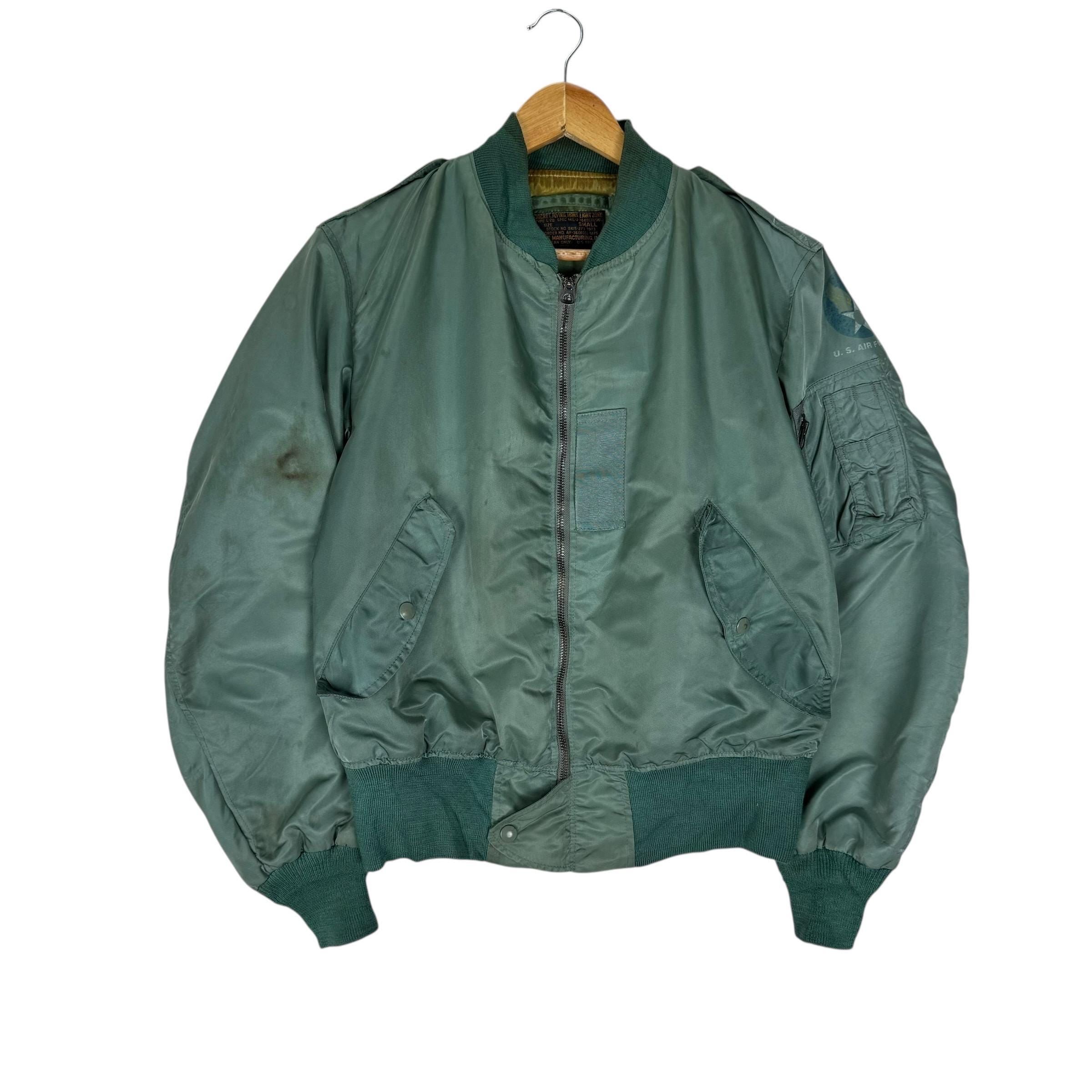 HOPE MFG. 初期型 L-2B Flight Jacket Vintage 80s Hope MFG Tyoe L2B Flight MA-1 Bomber Jacket