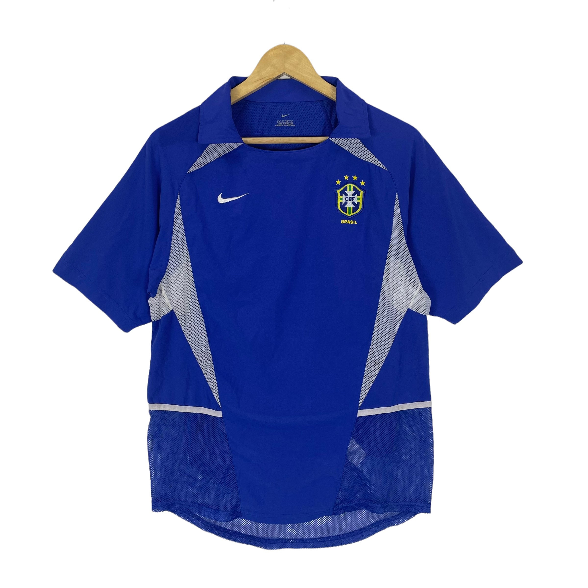 brazil football shirt blue