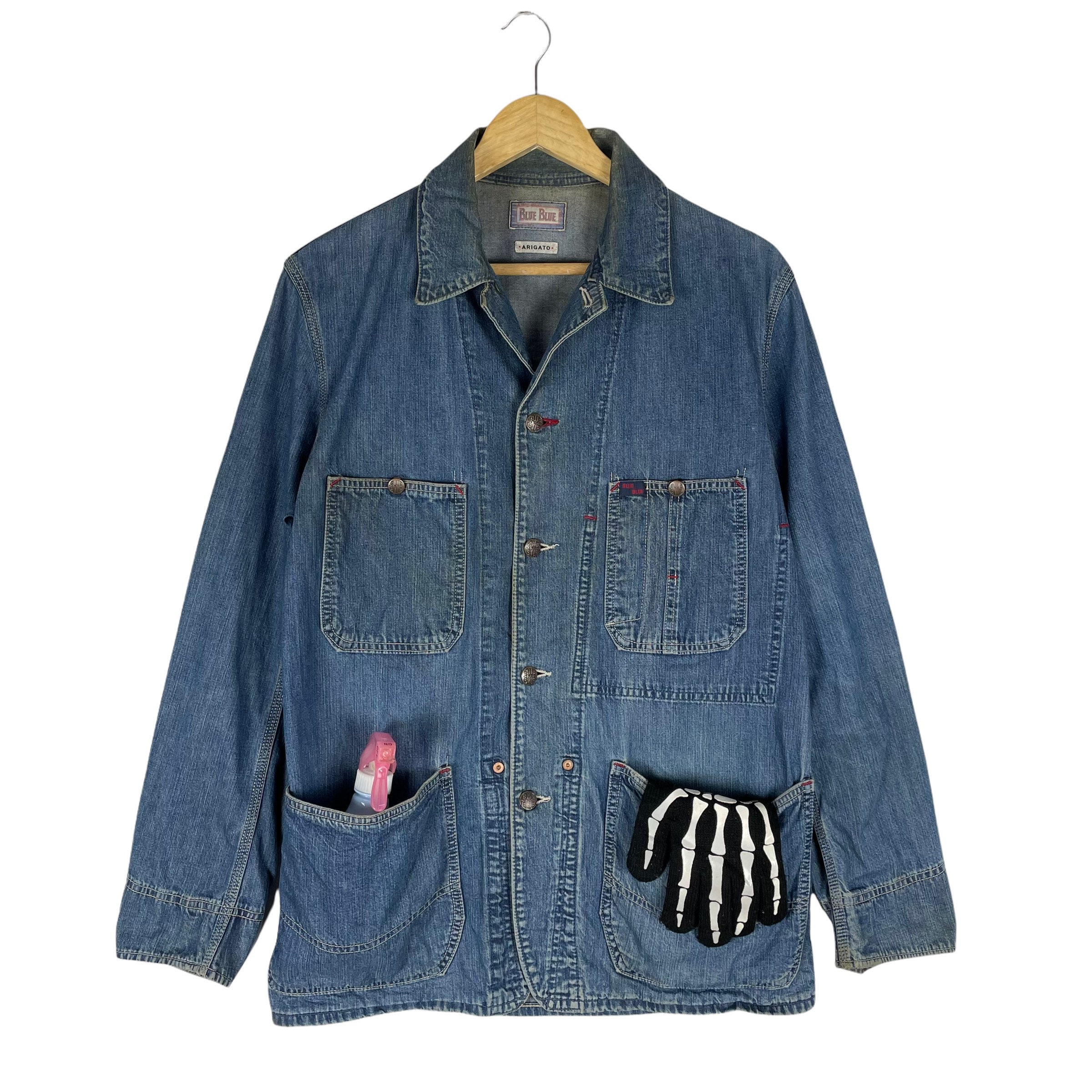 Workwear Denim Jacket - Luxury Blue