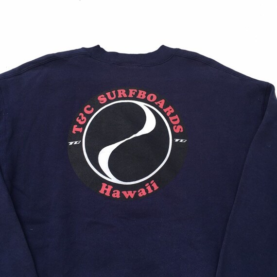 驚きの値段 Vintage Surf Design Art Sweatshirt Designs Surf T&C 90s トップス