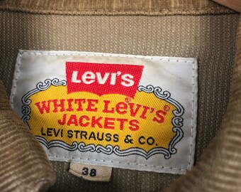 Vintage LEVIS Corduroy Trucker Jacket 