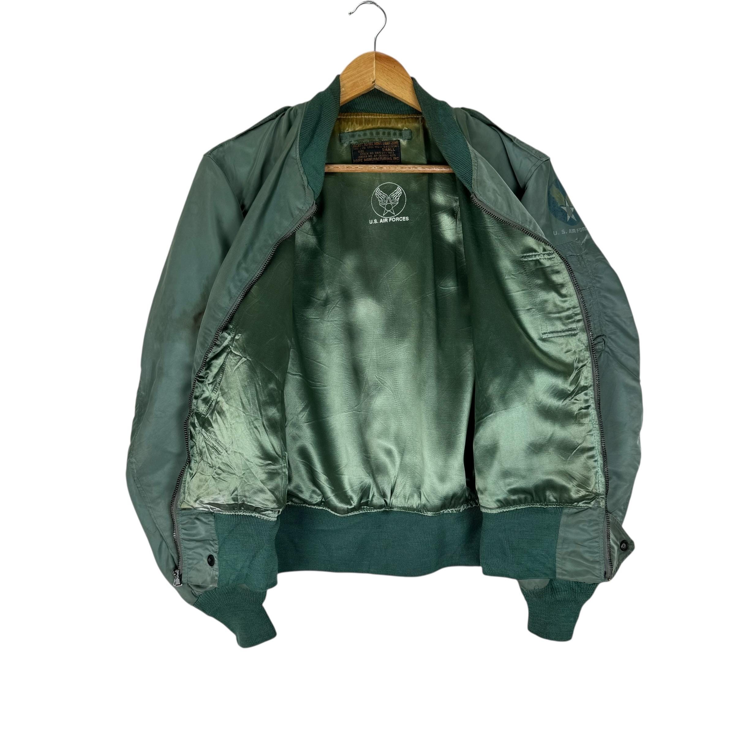 HOPE MFG. 初期型 L-2B Flight Jacket Vintage 80s Hope MFG Tyoe L2B Flight MA-1 Bomber Jacket