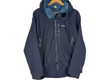 Vintage 90s Patagonia Fleece Snap Jacket: Art Pattern Print, Size