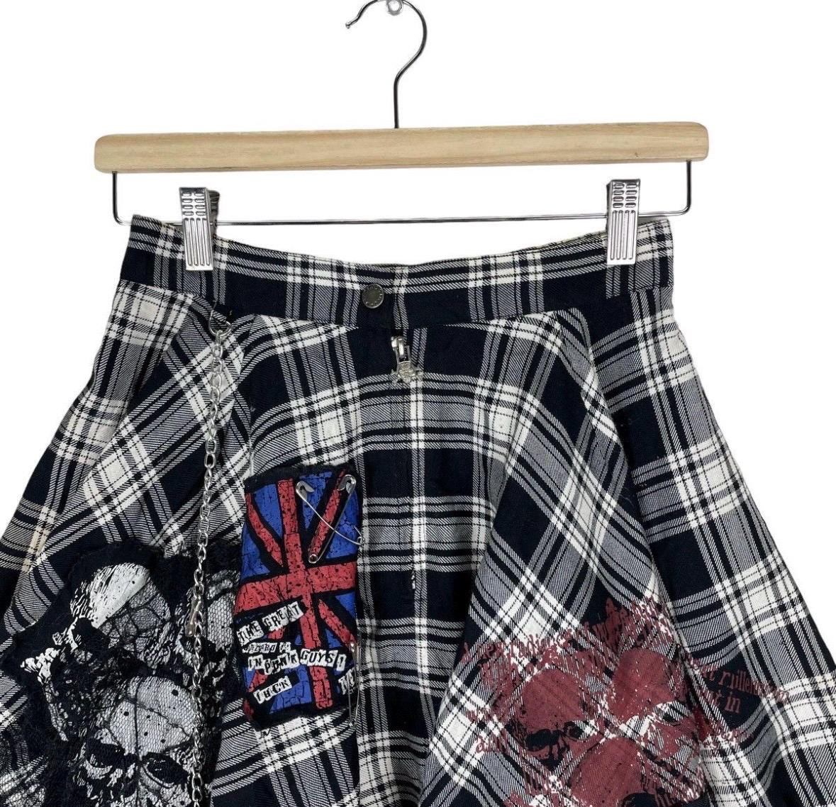Mad Punks Seditionaries Short Skirt Japanese Brand Fashion Mad Punks Seditionaries Short Skirt Japanese Brand Fashion