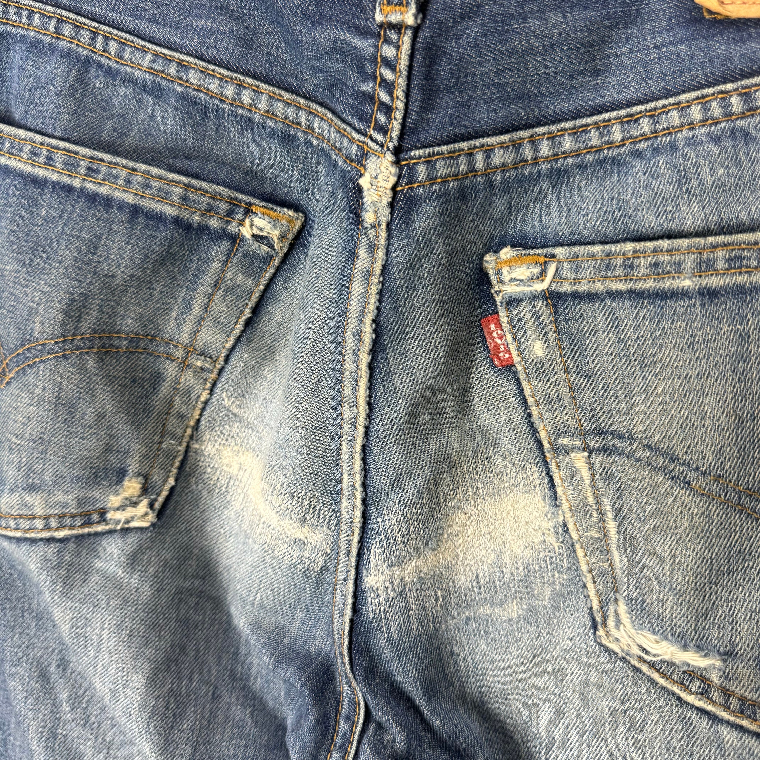 90s Levi’s 501 made in USA W52 Vintage 90s Levi's 501 Jeans Denim Pants Blue Colour No