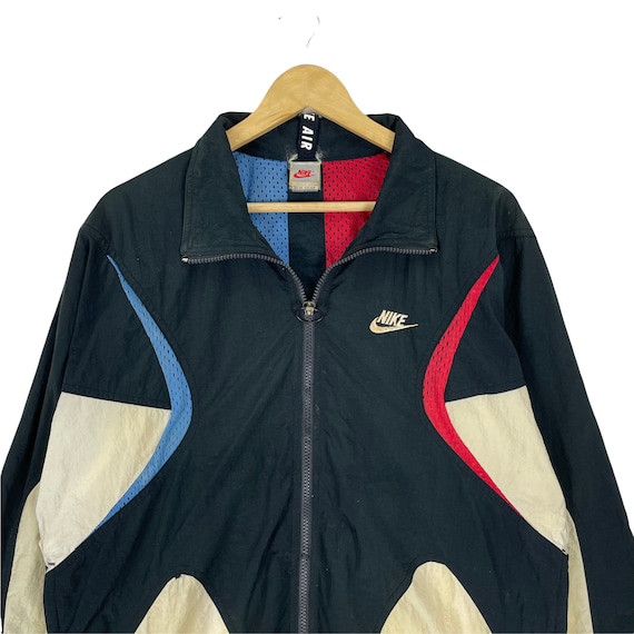 Vintage 90s Nike Huarache Air Windbreaker Zipper Jacket Colour - Etsy