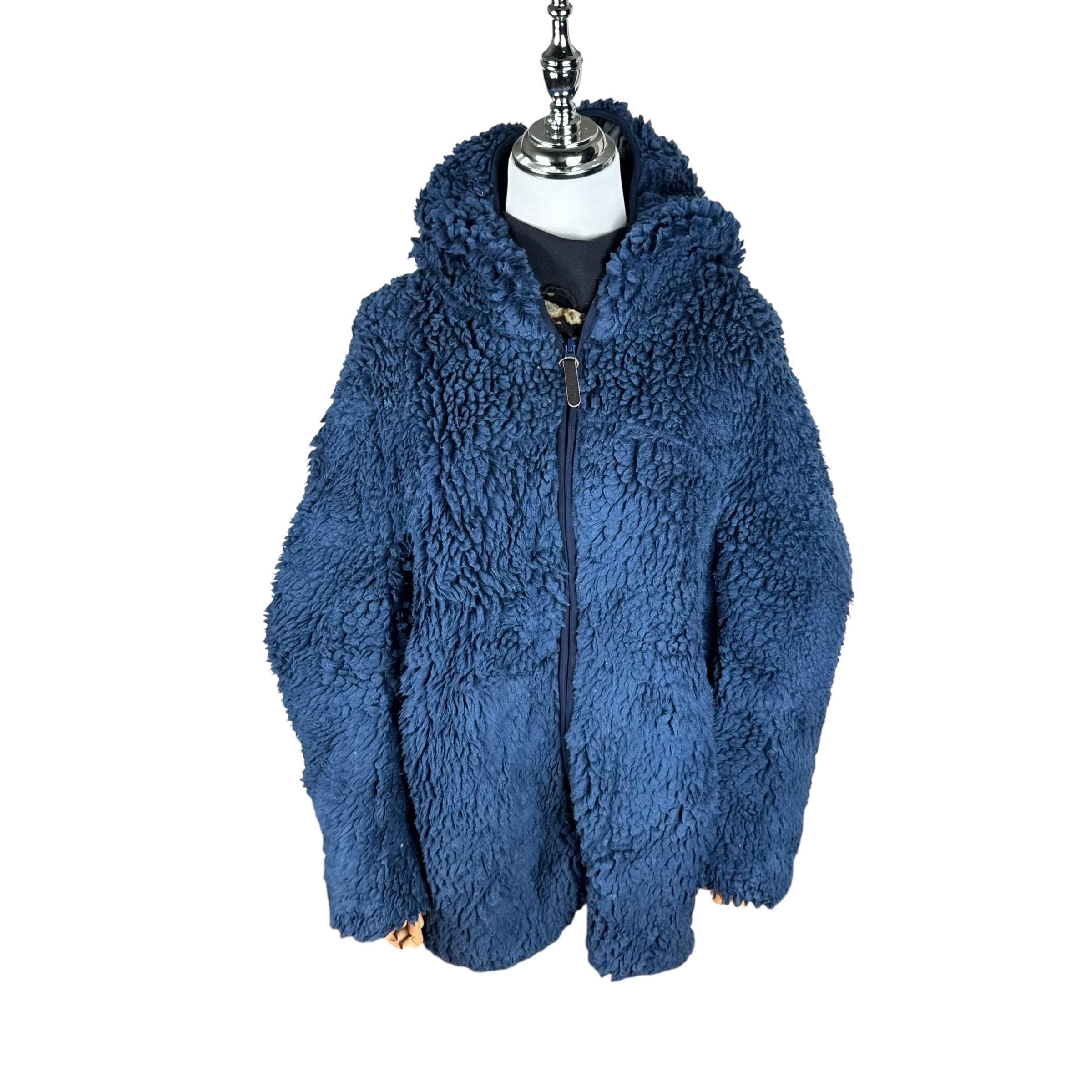 メルシボークー フェイクファーフリースジャケット：イッセイミヤケ