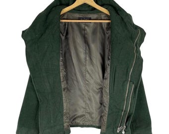 Tornado Mart 00s Lace-Up Suede Track Jacket – firstfinal