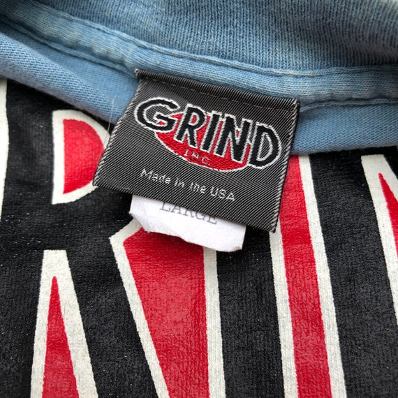 90年代ヴィンテージ GRIND Tシャツ ヒップホップ スペルアウト