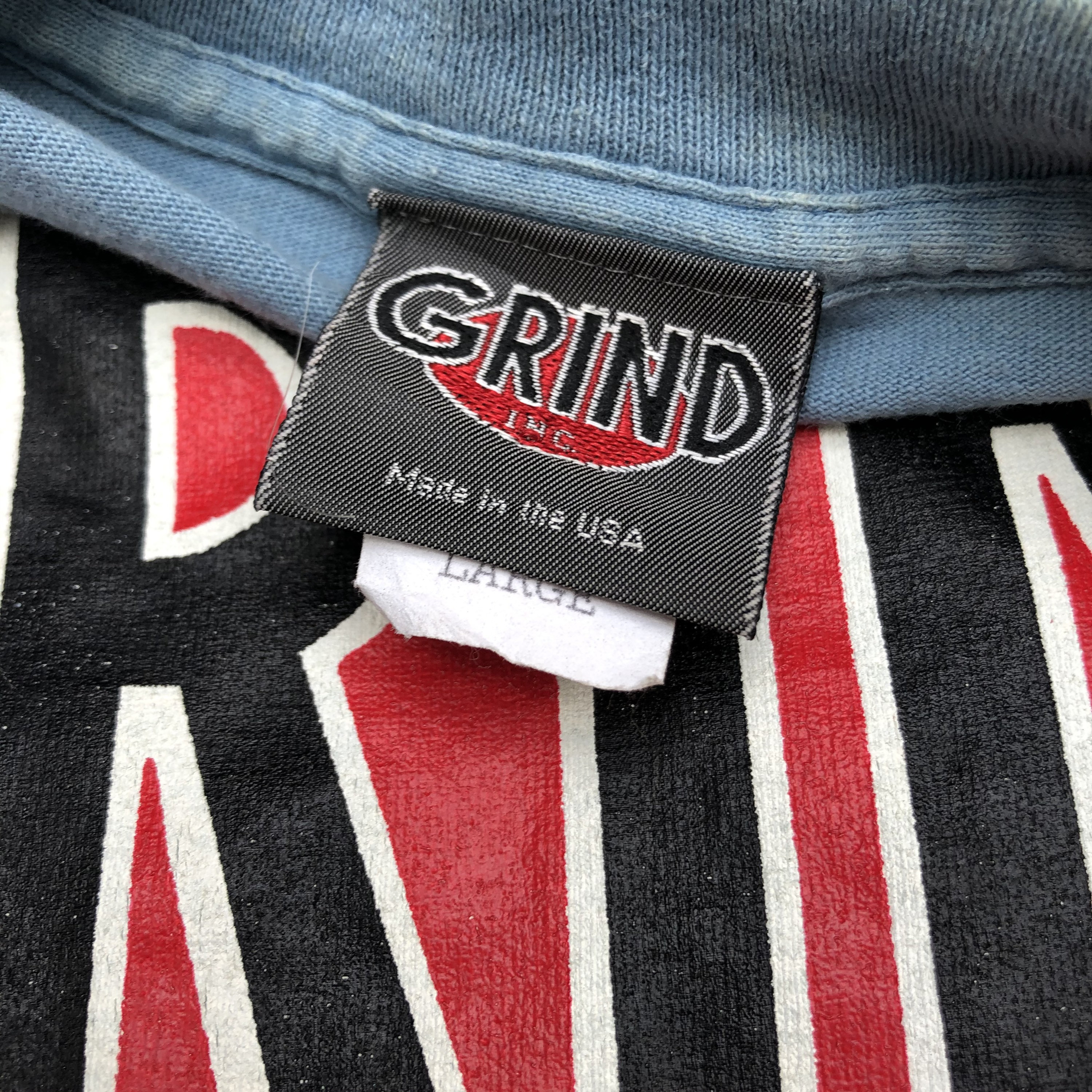 ボウリング 90s GRIND INC オープンカラー レーヨンシャツ ボーリング USA