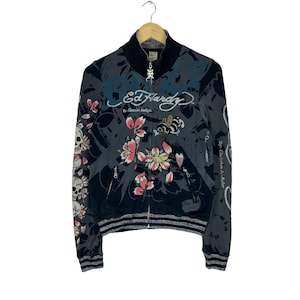 ED HARDY Christian Audigier Zipper Sweatshirt