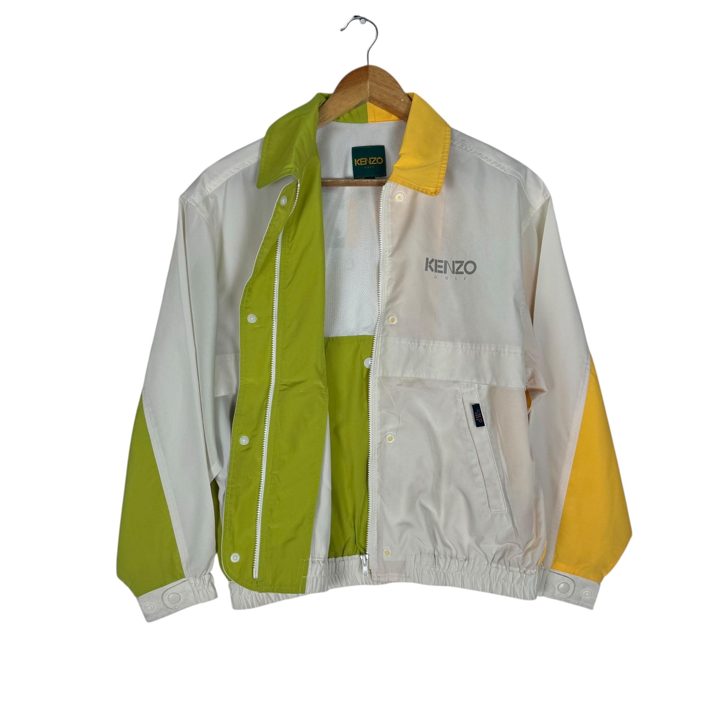 Kenzo Golf Light Zipper Jacket White Colour Size S - Etsy
