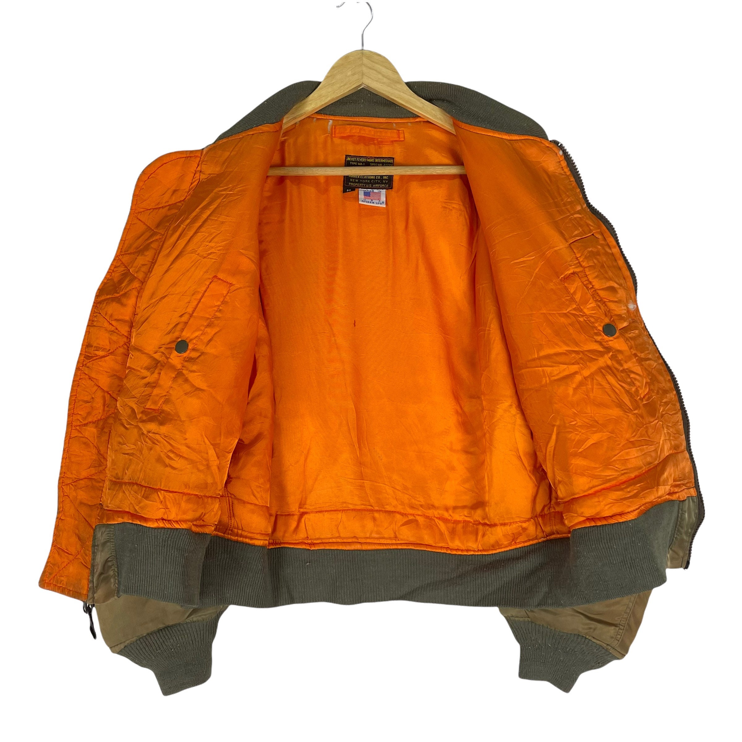 Vintage 90s Avirex Top Gun MA-1 Flight Flyers Bomber Jacket Vintage 90s Avirex Top Gun MA-1 Flight Flyers Bomber Jacket