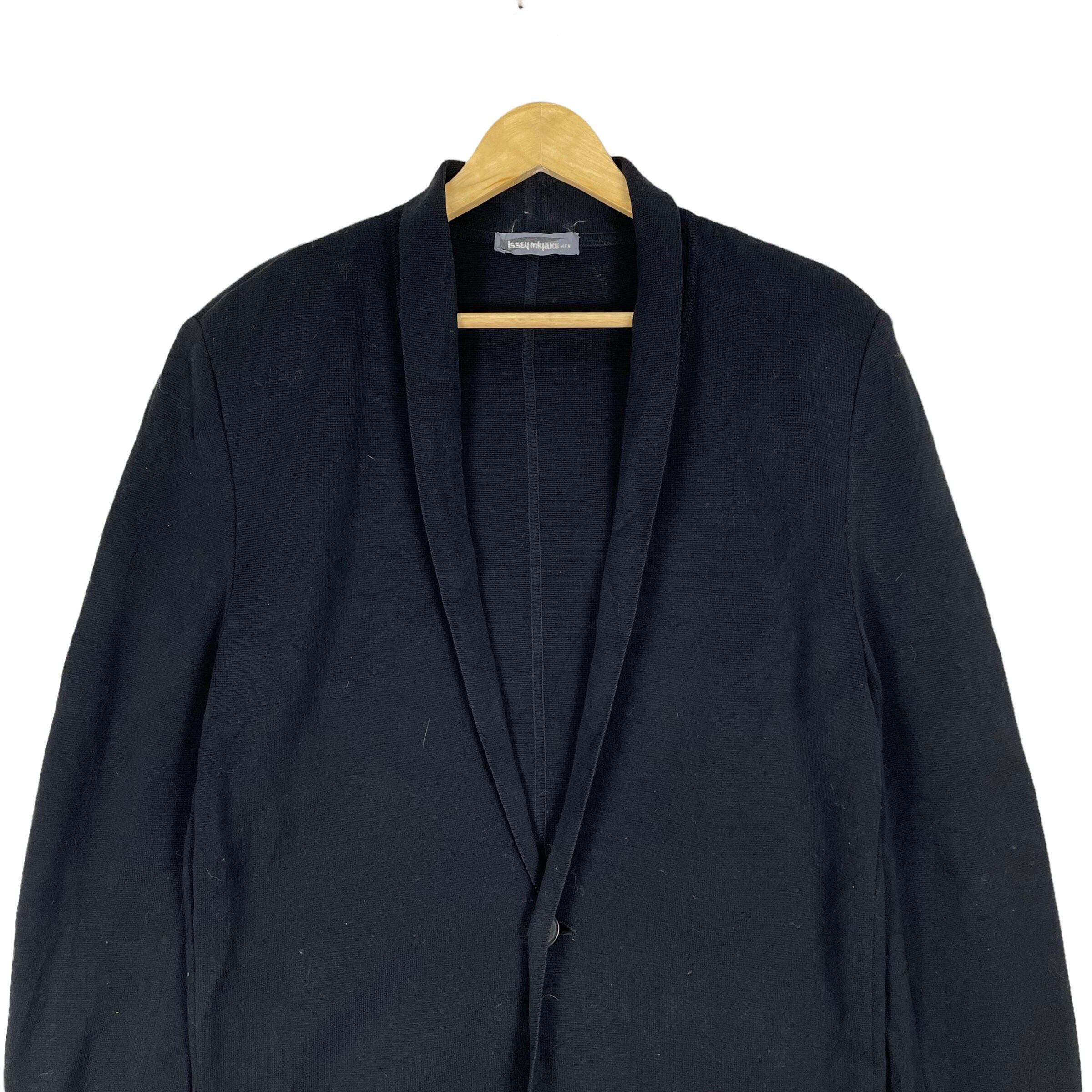 Vintage Issey Miyake Cardigan Jacket: 80s Avant Garde