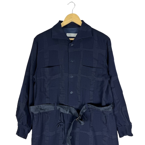 Vintage 80s Workshop Yohji Yamamoto Striped Jacket Ys Japan  