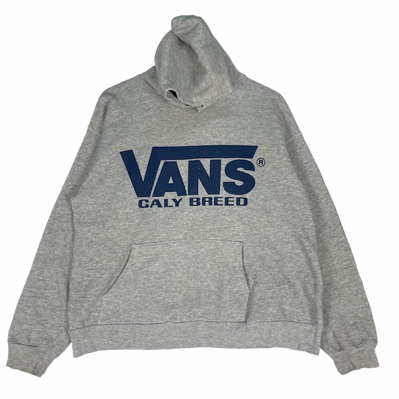 Vintage 90s VANS Hoodie Sweatshirt Caly Breed California Etsy