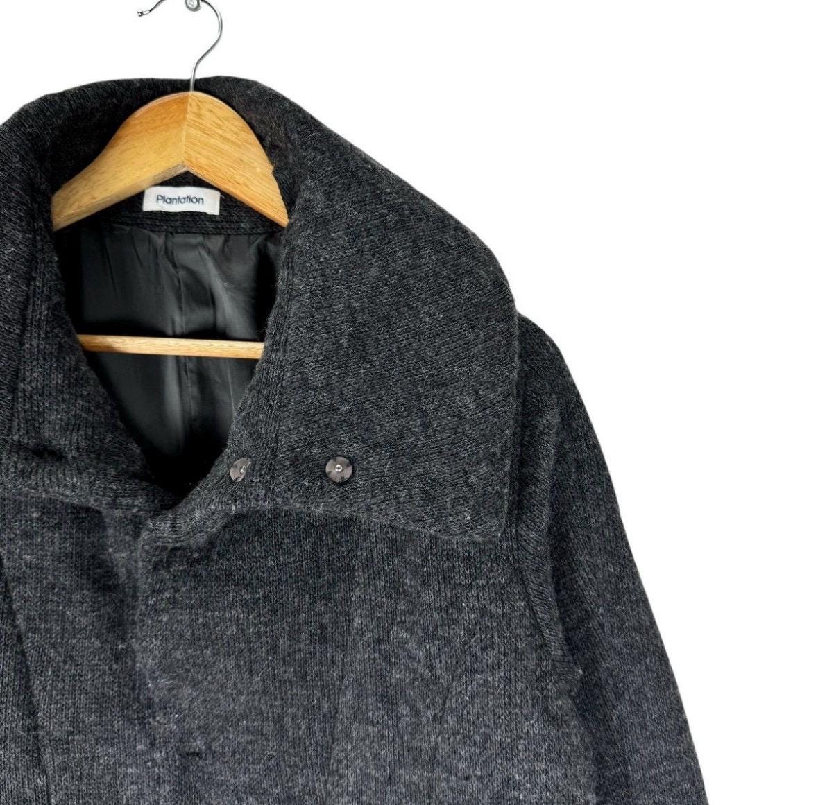plantation プランテーション　イッセイミヤケ　ウール　コート　M plantation プランテーション イッセイミヤケ ISSEY MIYAKE