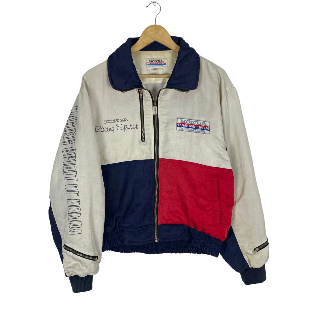 Vintage 90s Honda Racing Team International HRC Motorsport Jacket