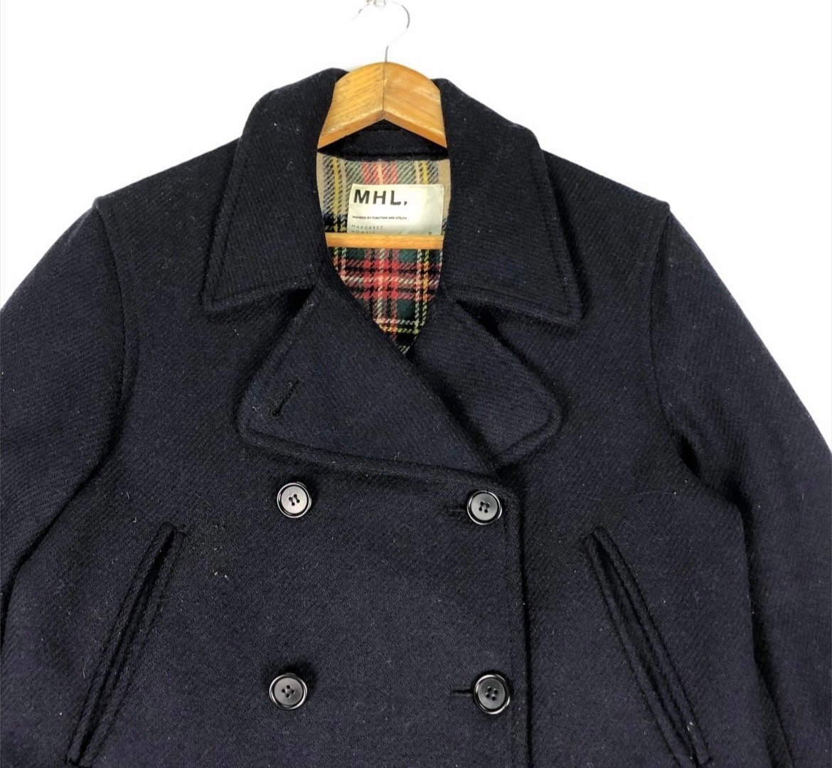 ジャケット MARGARET HOWELL SINGLE-BREASTED JACKET (WOJK0070A22_KPRRIB) MARGARET HOWELL COTTON POPLIN BLOUSON 180KHAKI 〔メンズ