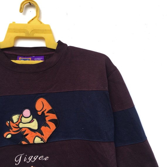 Tigger Pooh Sweatshirt Winnie The Pooh Disney Colour … - Gem