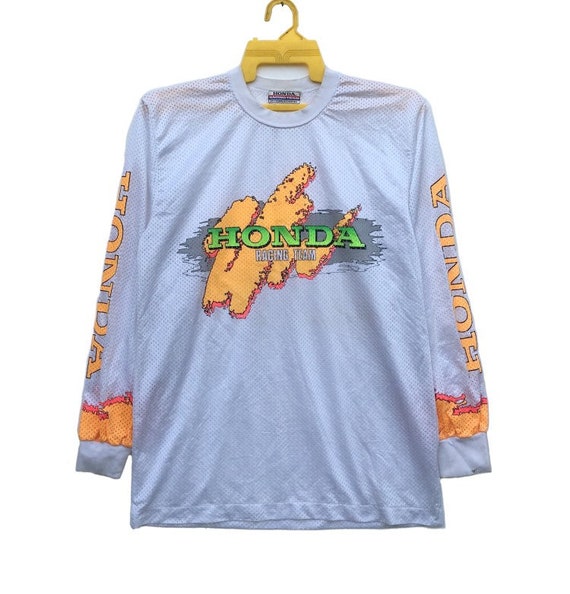Vintage 80s HONDA Motocross Long Sleeve | Honda Ra