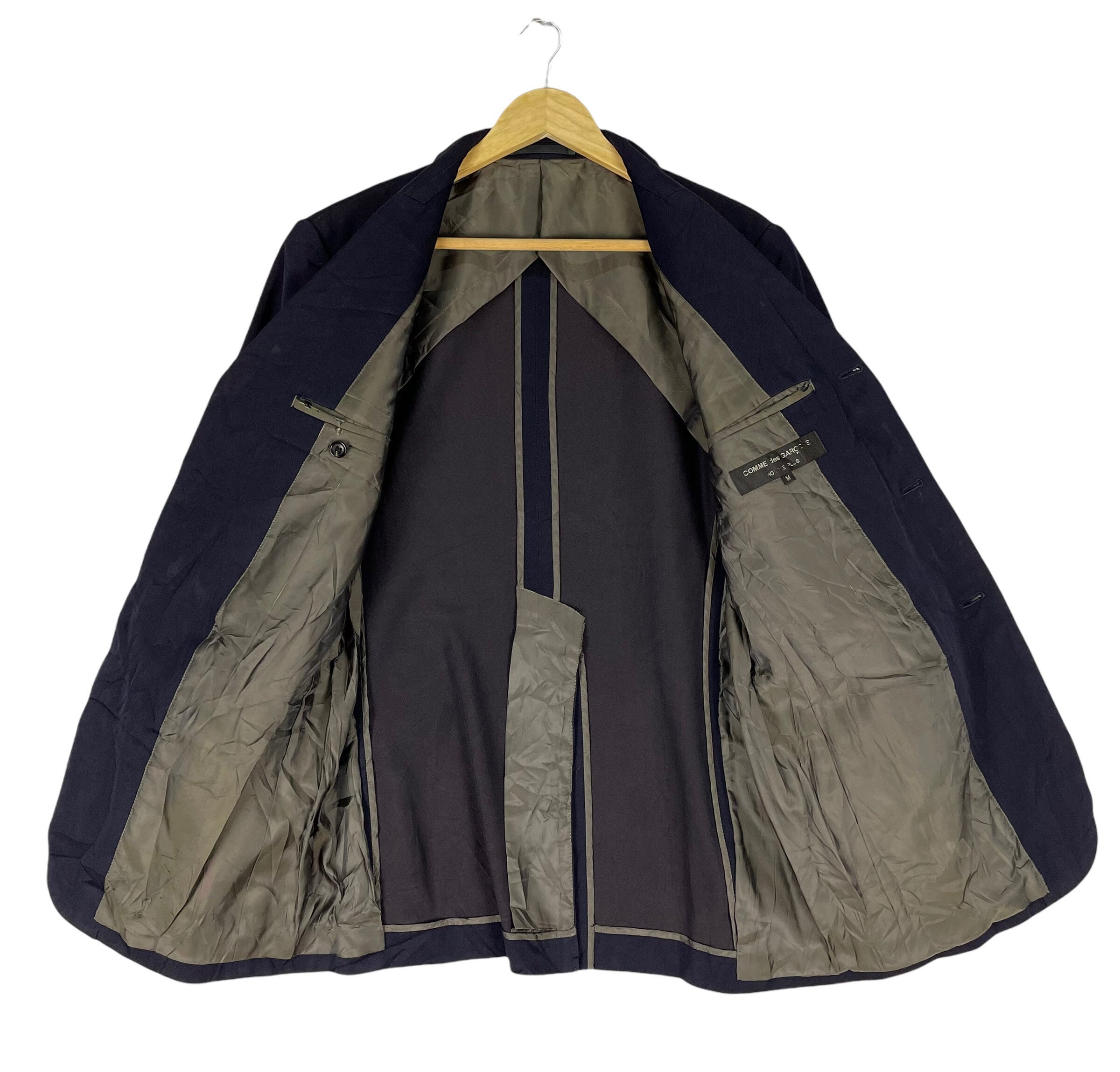 Vintage 90s COMME Des GARCON Homme Blazer: Japanese Designer Coat