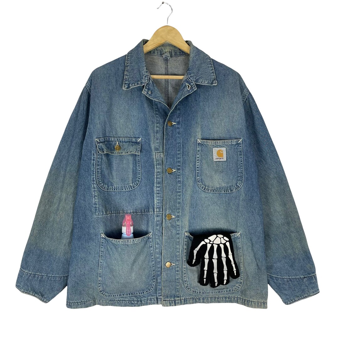 ジャケット・アウター carhartt denimcoverall 70s chorecoat USA s-l500.jpg