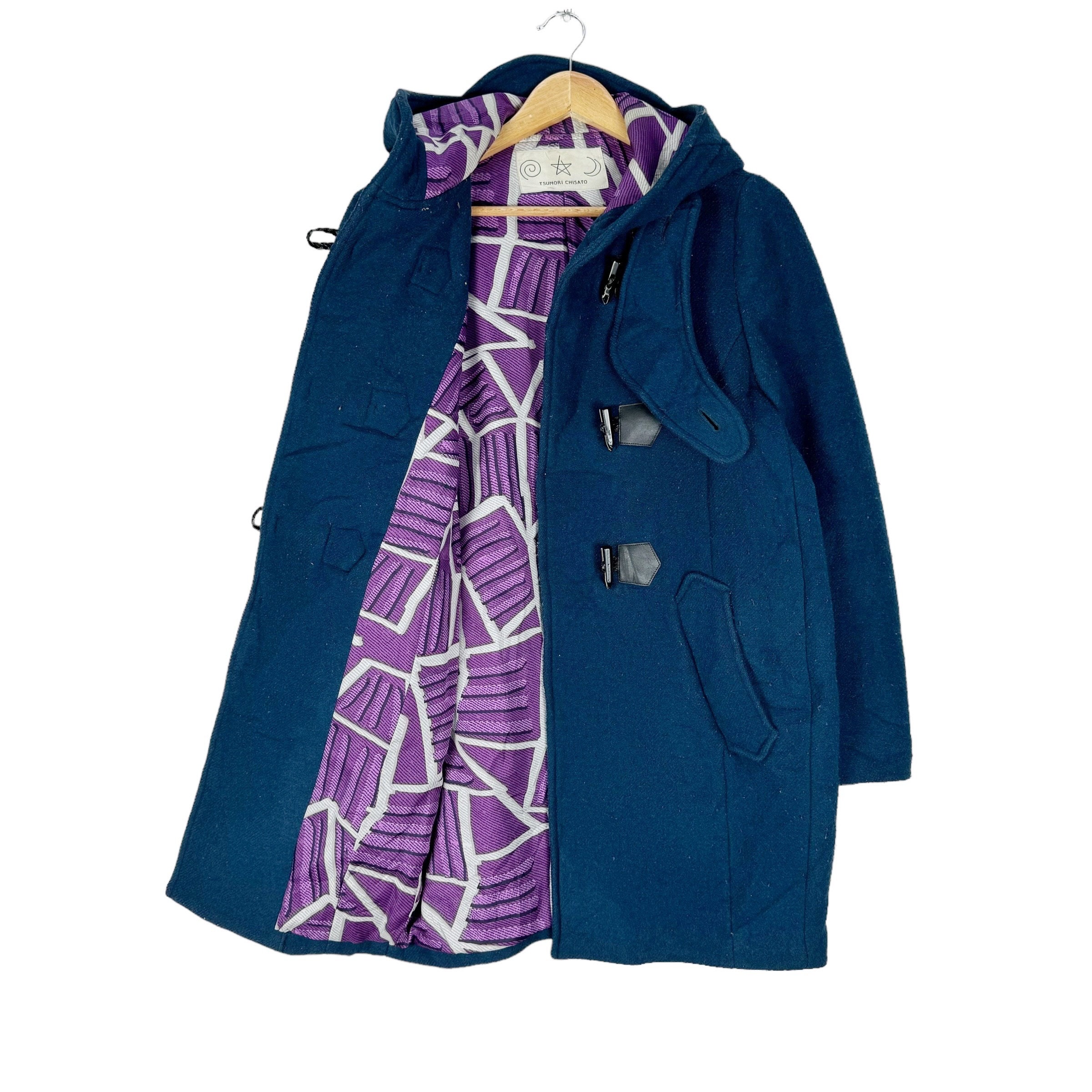 ツモリチサト ウール ダッフルコート：日本人デザイナー パーカー